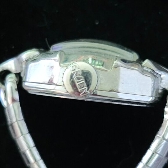 Vintage Gruen Precision Women’s Watch with 10k RGP Bezel and Stainless Back
